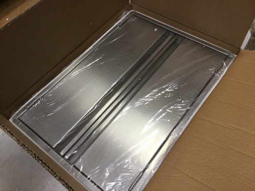 17" x 24" Stainless Steel BBQ Access Cabinet Door. Appears New - Lot 1111