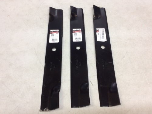 Lot of (3) Copperhead Mower Blades 17-7/8" - Appear New - Lot 1125