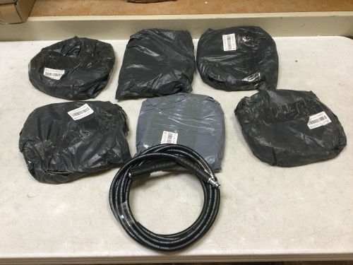 Lot of (7) New Pressure Washer Hoses. Short Length - Lot 1129
