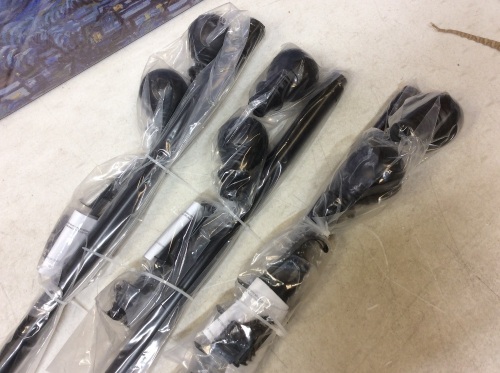 Lot of (3) 36-74" Drapery Rod Set - New  - Lot 1139