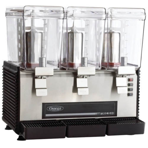 Omega OSD30 Triple 3-Gallon Bowl Drink Dispenser. Appears New - Lot 11