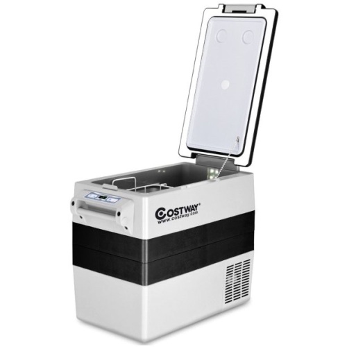55 Quarts Portable Electric Car Cooler Refrigerator/Freezer - Lot 144