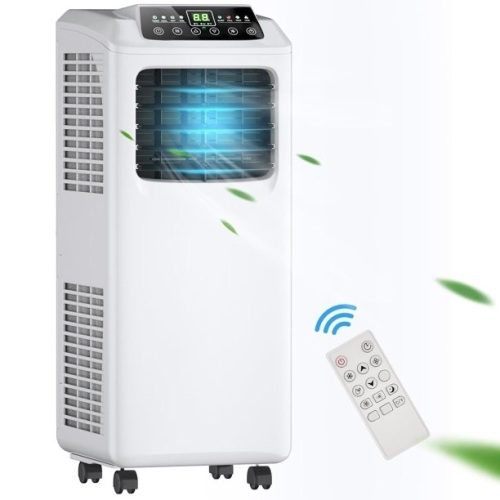 8,000 BTU Portable Air Conditioner & Dehumidifier Function Remote w/ Window Kit  - Lot 176