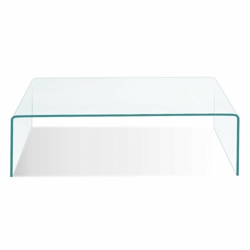 42.0" X 19.7" Tempered Glass Coffee Table  - Lot 188