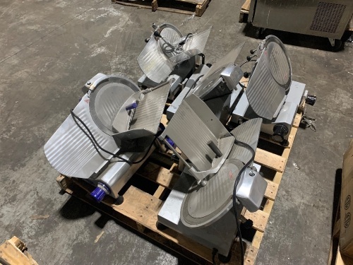 Lot of (5) Meat Slicers. Untested E-Commerce Returns - Lot 220