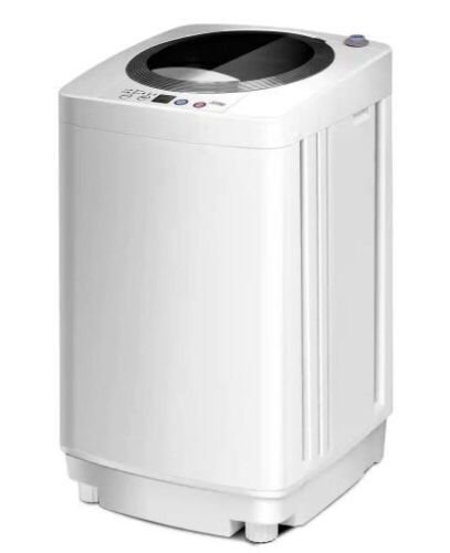 16.9 in. 0.79 cu. ft. High-Efficiency White Full-Automatic Top Load Washing Machine - Lot 462