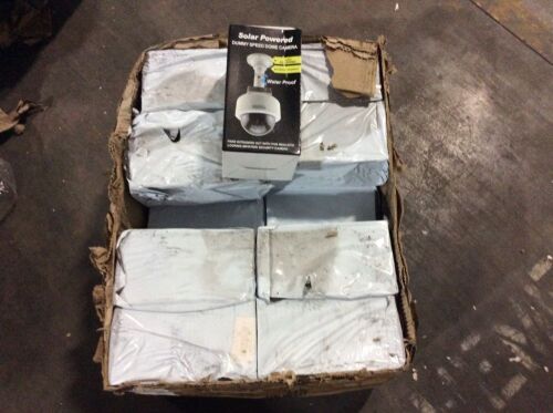 Lot of (18) Solar Powered Imitation Dummy Speed Dome Cameras - Lot 464