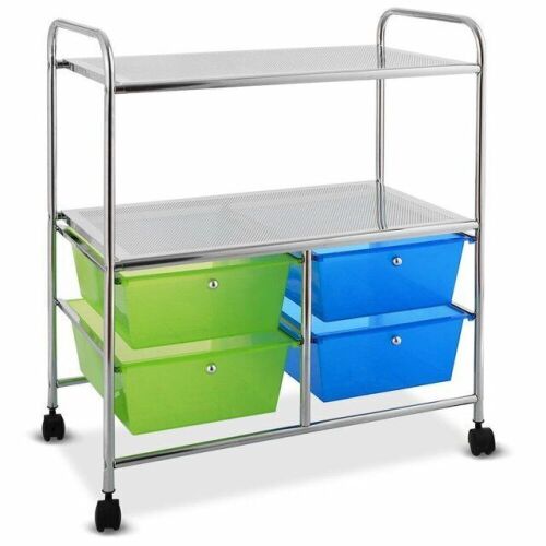 4 Drawers Rolling Storage Cart - Lot 480
