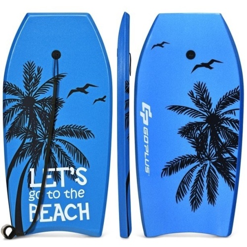 41'' Super Lightweight Bodyboard Surfing W/Leash  - Lot 564