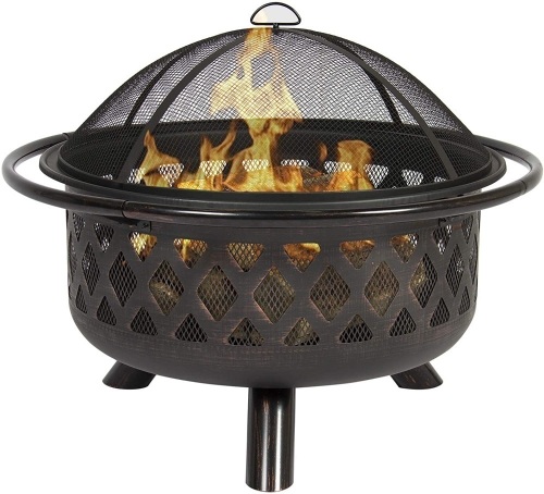 Bronze Hot Pot Courtyard Backyard Outdoor Garden Stove Pot, 36 inches  - Lot 573