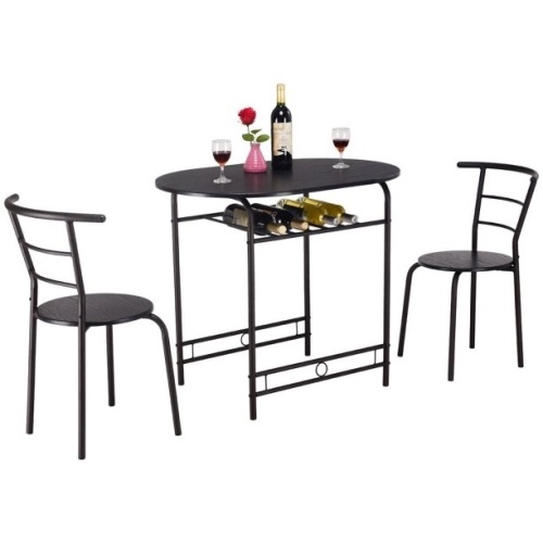 3-Pieces Dining Set Table and 2 Chairs   - Lot 586