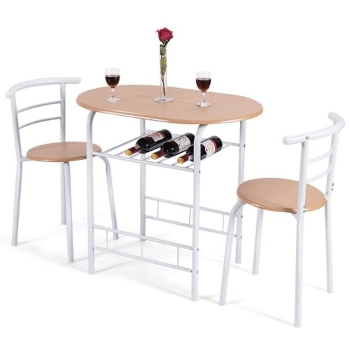 3 Piece Dining Set Table and 2 Chairs - Lot 596