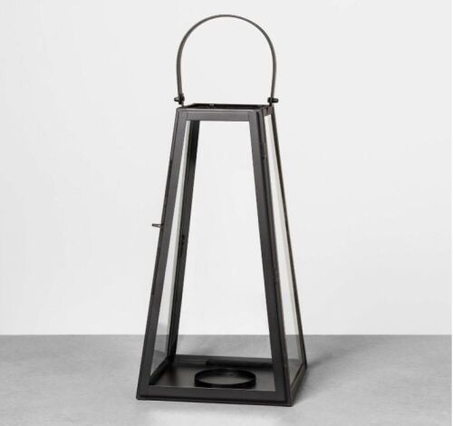 Hearth & Hand with Magnolia Black Metal Lantern  - Lot 622