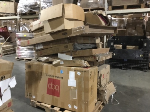 Salvage Pallet. Items Will Be Broken, Incomplete and Damaged.  - Lot 665