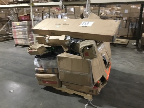 Salvage Pallet. Items Will Be Broken, Incomplete, and Damaged.  - Lot 666