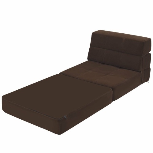 Tri-Fold Folding Chair Convertible Sleeper Bed  - Lot 672