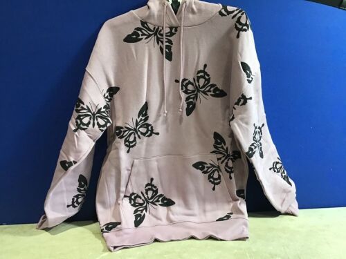 Case of (24) Mauve Butterfly Print Hoodies - Multiple Sizes  - Lot 944
