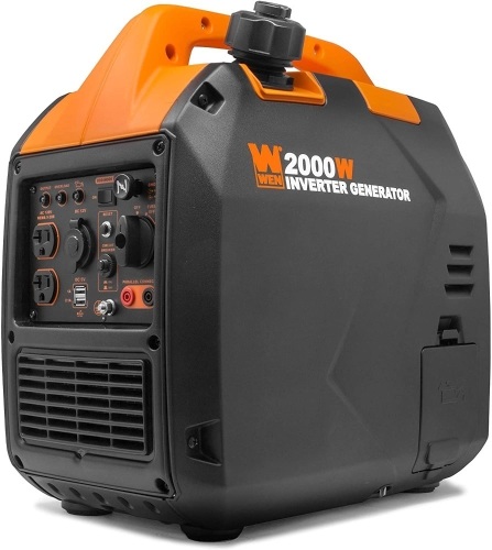 WEN 56203i Super Quiet 2000-Watt Portable Inverter Generator w/Fuel Shut Off, CARB Compliant, Ultra Lightweight - Doesn't Power On   - Lot 107