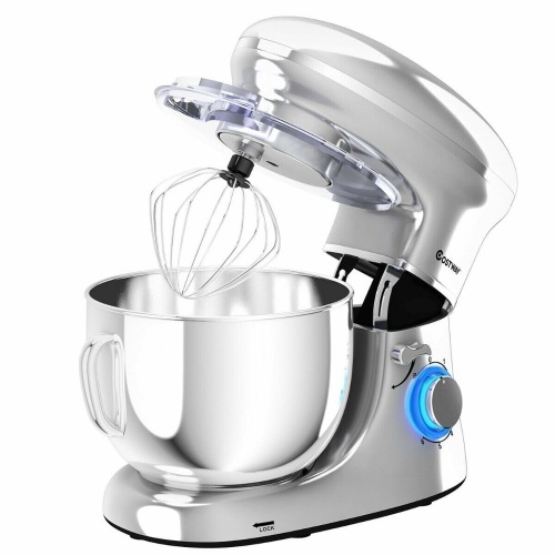 6.3 Quart Tilt-Head Food Stand Mixer 6 Speed 660W  - Lot 360