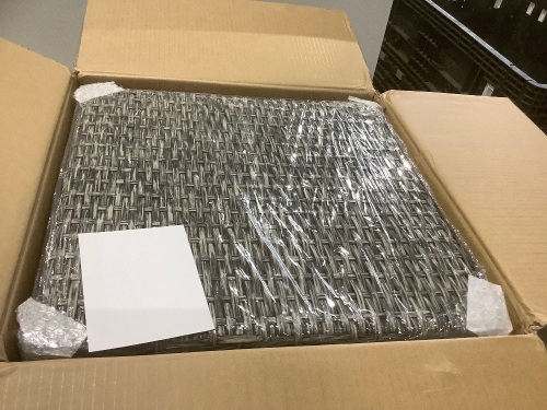 Square Wicker Patio Table  - Lot 447