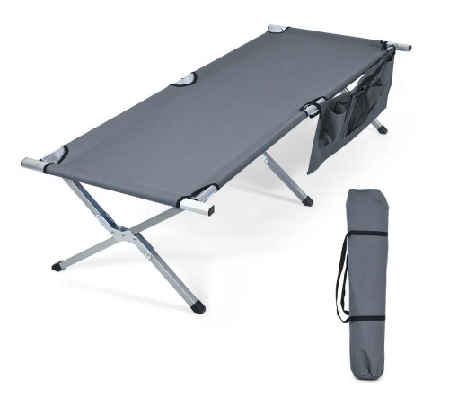 Heavy-duty Folding Camping Cot with Carry Bag - Lot 724