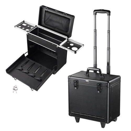 Rolling Hair Stylist Travel Case - Lot 1158