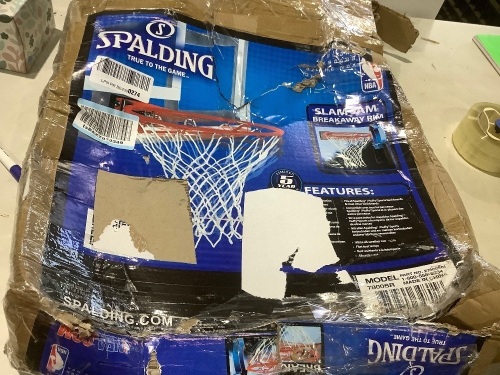 Spalding Slam Jam Breakaway Mounted Basketball Rim - No Net   - Lot 1167