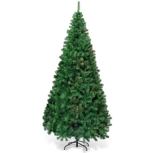 8 ft. Artificial PVC Christmas Tree with Stand  - Lot 973