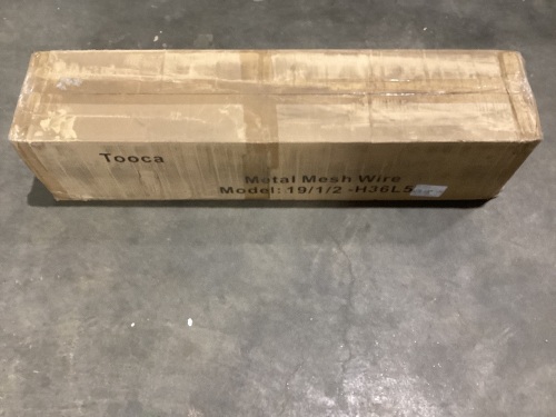 Tooca Metal Mesh Wire  - Lot 386