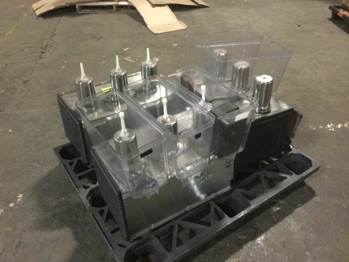 Lot of Omega Cold Beverage Dispensers for Repair or Parts - Lot 250