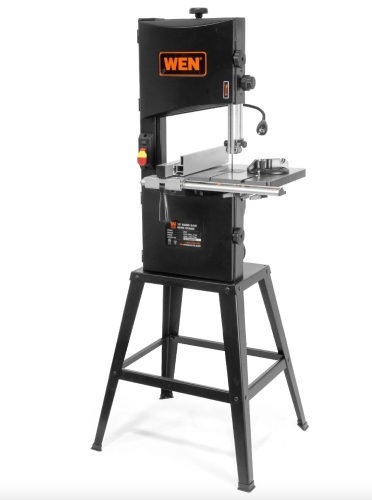 WEN 3962T 3.5-Amp 10-Inch Two-Speed Band Saw with Stand and Worklight - Lot 60