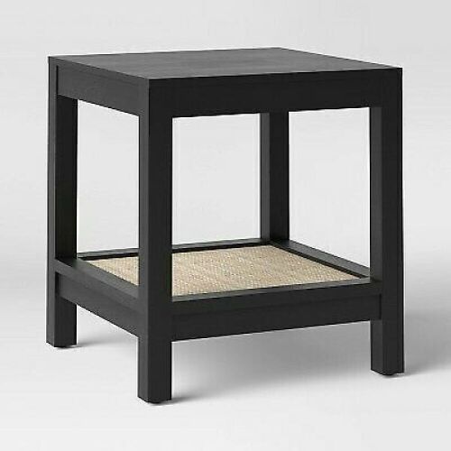 Canyon Lake Fully Assembled Woven Shelf End Table - Lot 281