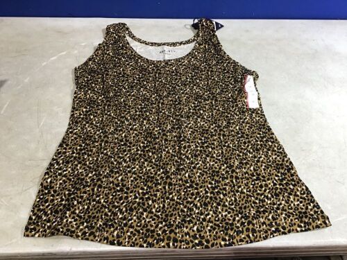 Case of (6) Women's Leopard Print Tops, Size 1X - Lot 354