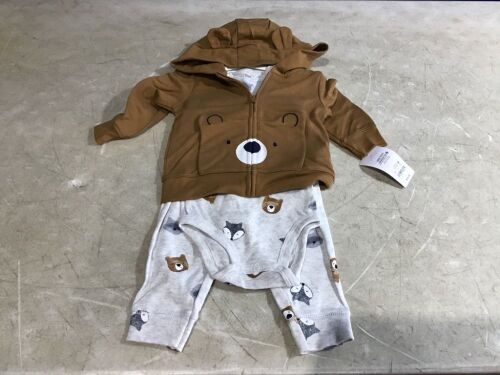 Case of Baby Bear 3 Piece Hoodie Set, 9M  - Lot 1102