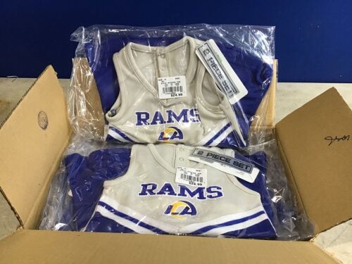 Case of (6) Rams Infant Cheer Set, 12 M - Lot 1114