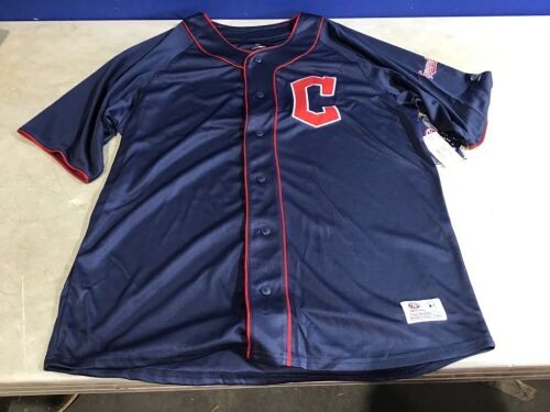 Case of (7) Cleveland Guardians Men's Button-Down Jersey, L  - Lot 1097