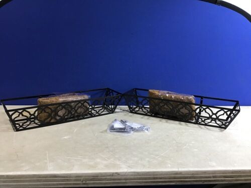 Lot of (2) 24" Window Planter with Coconut Liner  - Lot 1088