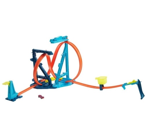 Case of (2) Hot Wheels Track Builder Unlimited Infinity Loop Kits - Lot 1185