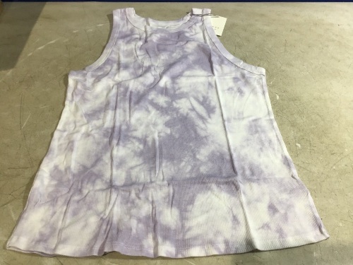 Case of (6) Purple Tie Dye Tank Tops, Size 1X  - Lot 998