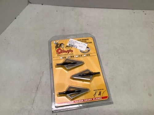 Stinger Broadheads, 100GR, Appears New - Lot 83