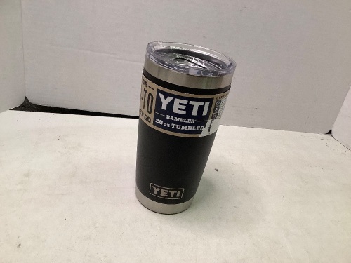 Yeti Rambler 20oz Tumbler, Lid Broke, Ecommerce Return - Lot 124