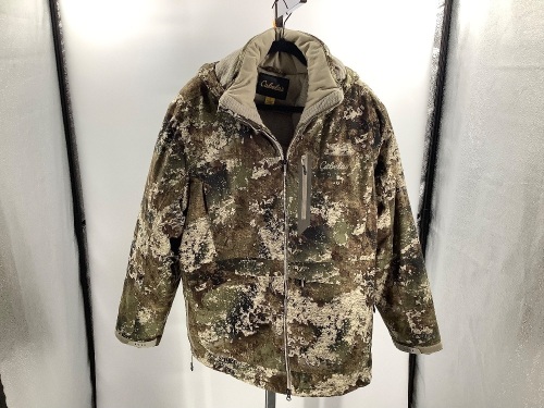 Men's Heavy Camo Coat, Large, Appears New - Lot 215