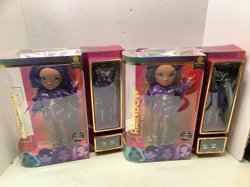 Lot of (2) Rainbow High Dolls, New - Lot 315