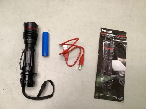 Iprotec Pro1000RC Light, Powers On, Ecommerce Return - Lot 333