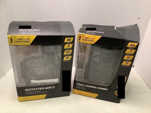 Lot of (2) Trail Cam, Powers On, Ecommerce Return - Lot 335