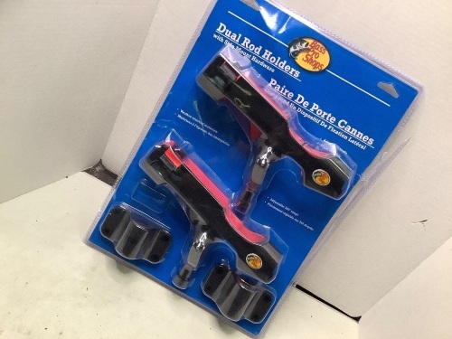 Dual Rod Holders, Missing Pieces, Ecommerce Return - Lot 362