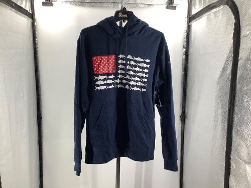 Columbia PFG Fish Flag Hoodie, Men's Medium, Appears New - Lot 402