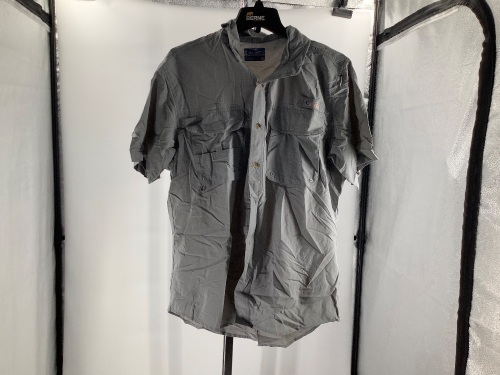 World Wide Sportsman Short Sleeve Men's Nylong Shirt, Medium, Appears New - Lot 514