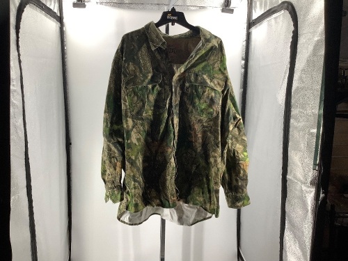 Red Head Silent Hide Men's Shirt, 3XL, Appears New - Lot 538