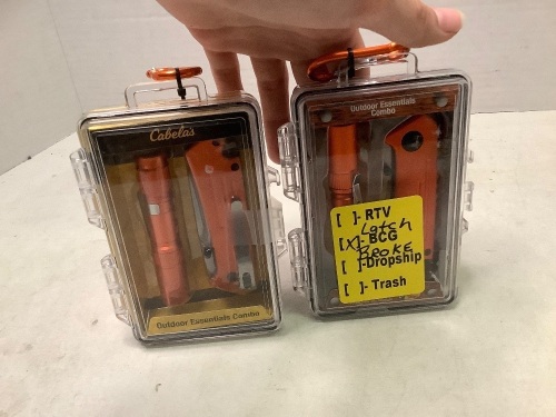 Lot of (2) Outdoor Essentials Kit, Ecommerce Return - Lot 608
